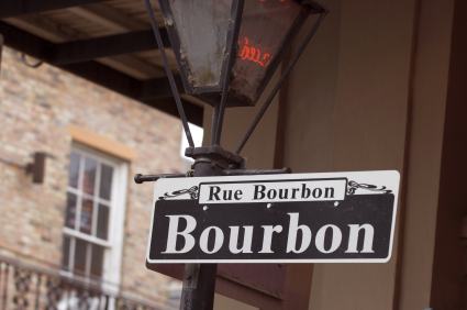 Burbon Street Sign